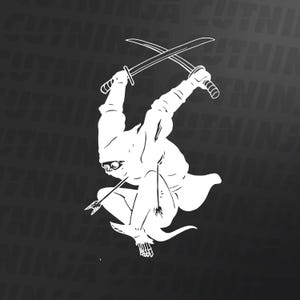 Oni Maske Windschutzscheibenaufkleber, Japanischer Anime Autoaufkleber, Custom Car Fensteraufkleber, Katana Stil, Geschenk für Ihn