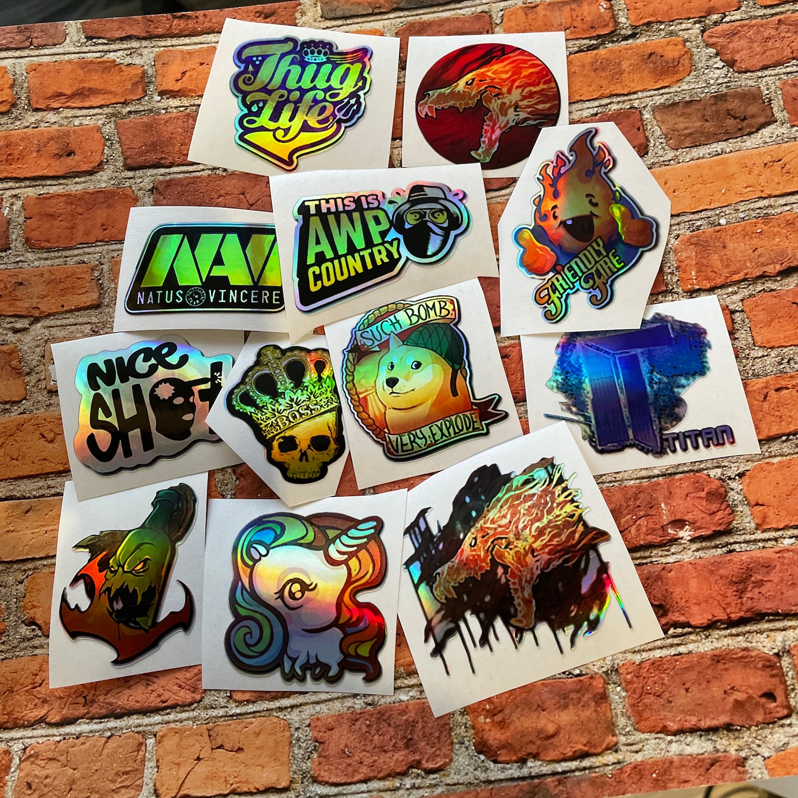 Stickers From CS GO in Real Life Set 1 / Global Offensive - Etsy