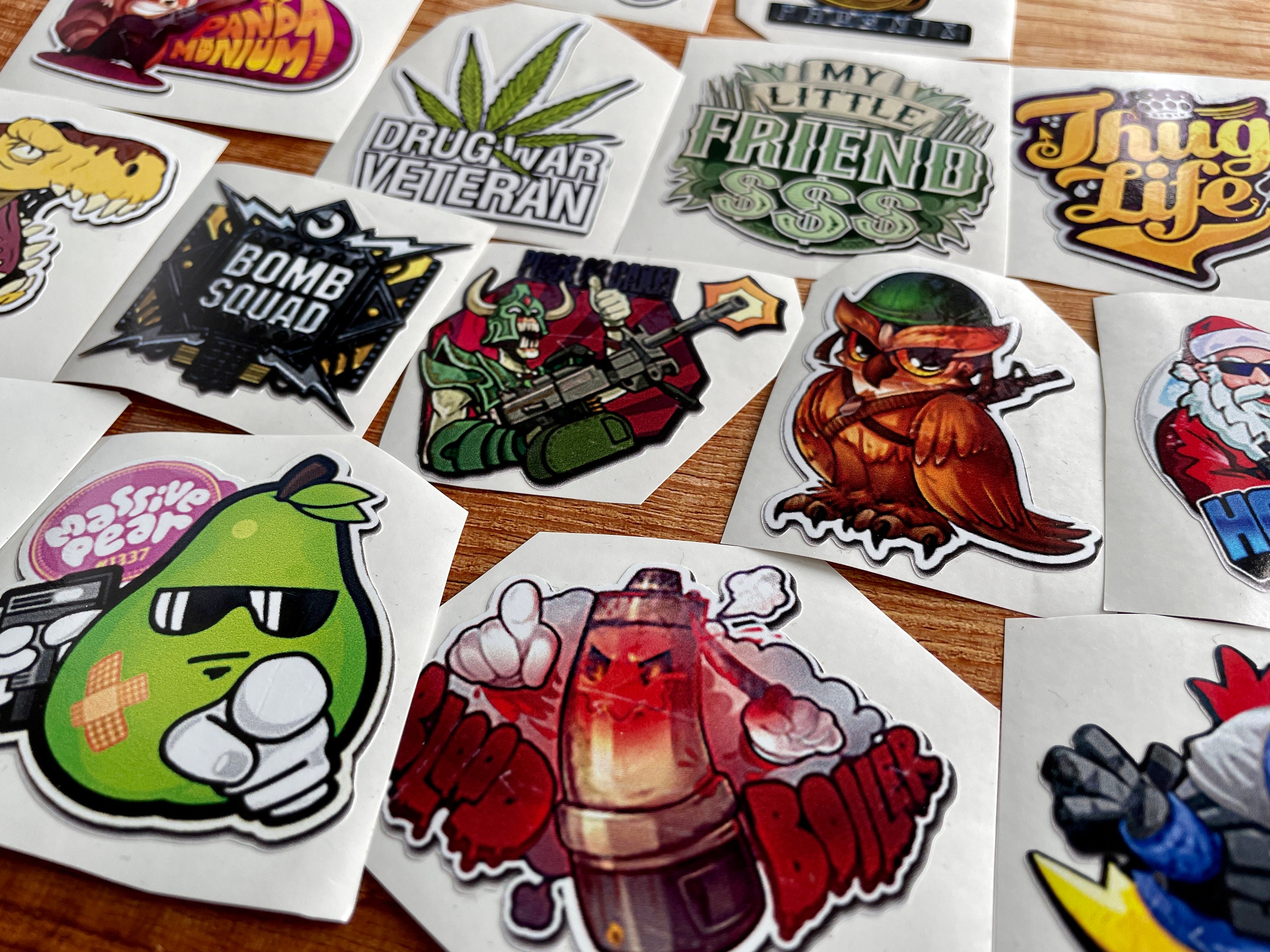 Stickers from CS GO Community Stickers Series / Global Etsy