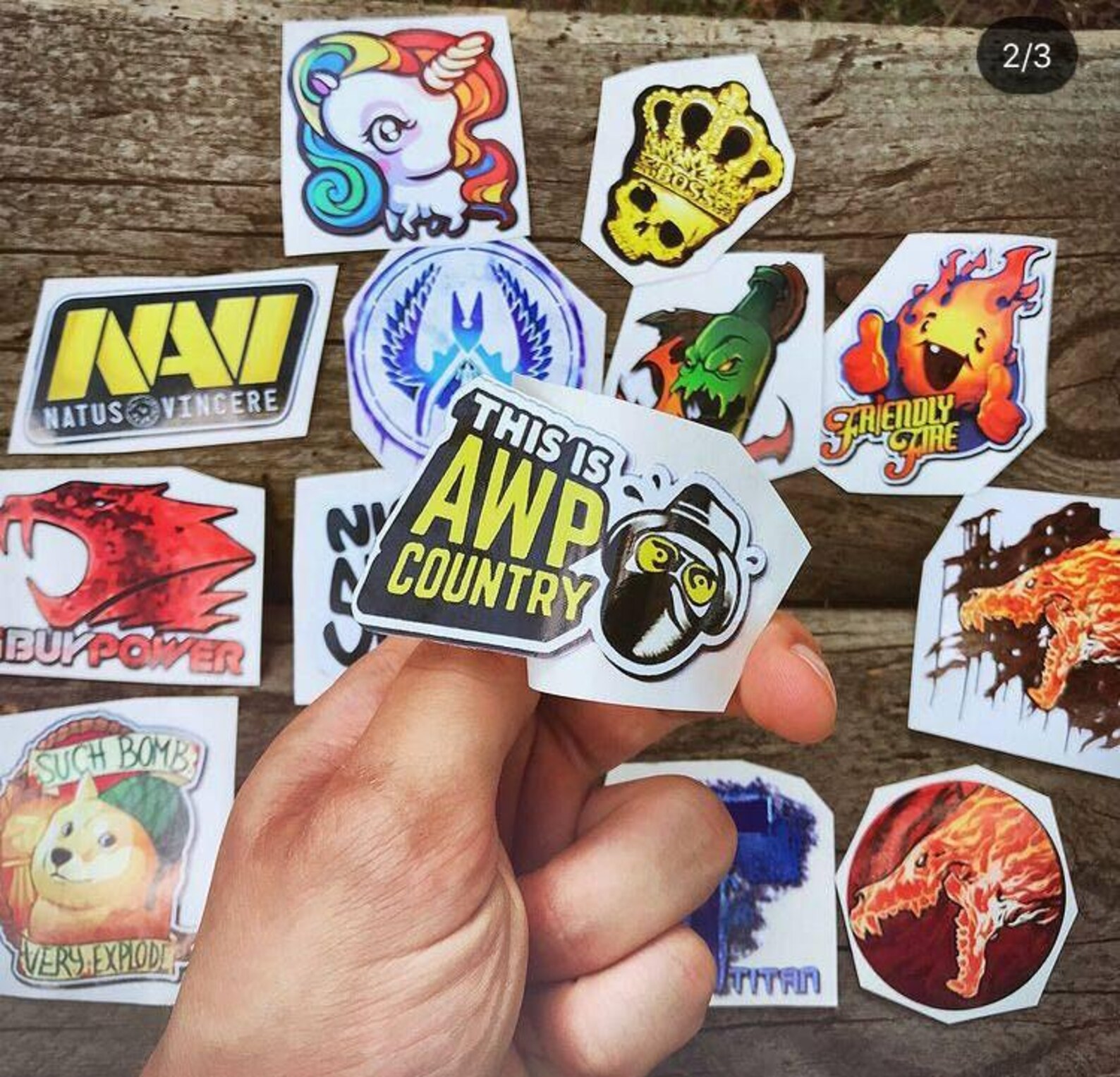 Stickers From CS GO in Real Life Set #1 / Global Offensive Decal / CS 2 ...