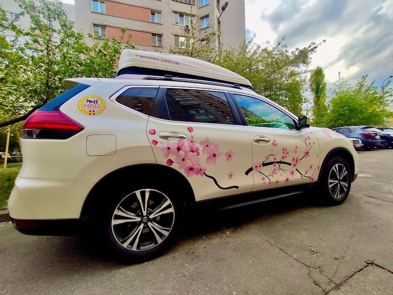 Cherry Blossom Car Wrap