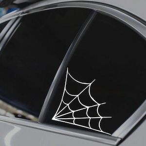 X2 Spider Web Window Corner Decals Stickers - Fits for Any Vehicle! - Etsy