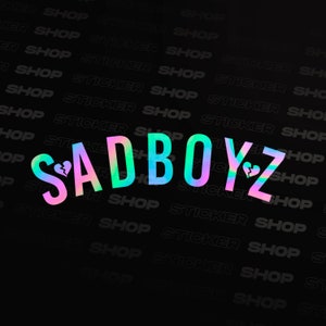 SAD BOYZ JDM Oil Slick Sticker - Anime Decal - Japan Car - Window Decal - Bumper sticker - Endless  - Windshield Decal - Stance - Boys
