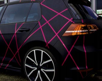 Thin Stripes JDM Car Livery Decal Sticker / Color Printed Wrap / Side Vehicle Wrap / Bumper Sticker / Truck SUV Decals / Car Strip any car
