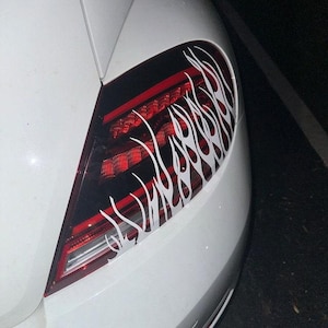 Décalcomanie de voiture personnalisée pour feu arrière - Convient pour tous les feux arrière de voiture - véhicule JDM Itasha - réglage de la dérive japonaise abaissée - cadeau pour amateur de voiture