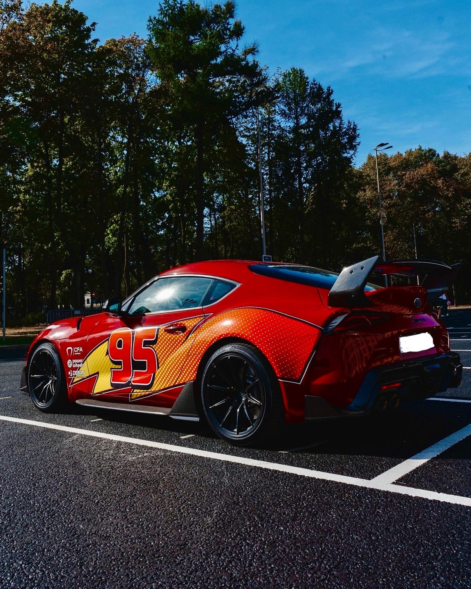 Racing Car Decal, JDM Style Vinyl Sticker, Custom Car Wrap Design ...