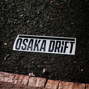 Osaka drift car decal - any color