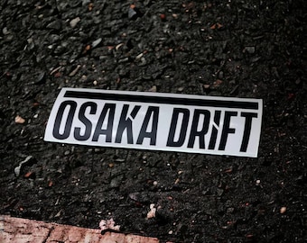Osaka drift car decal - any color