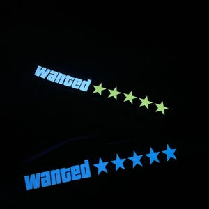 Adesivo/Decalque de LED elétrico brilhante! Nova coleção de adesivos elétricos SPALAH by CutNinja™ / Painel de luz brilhante / Decalque para janela JDM