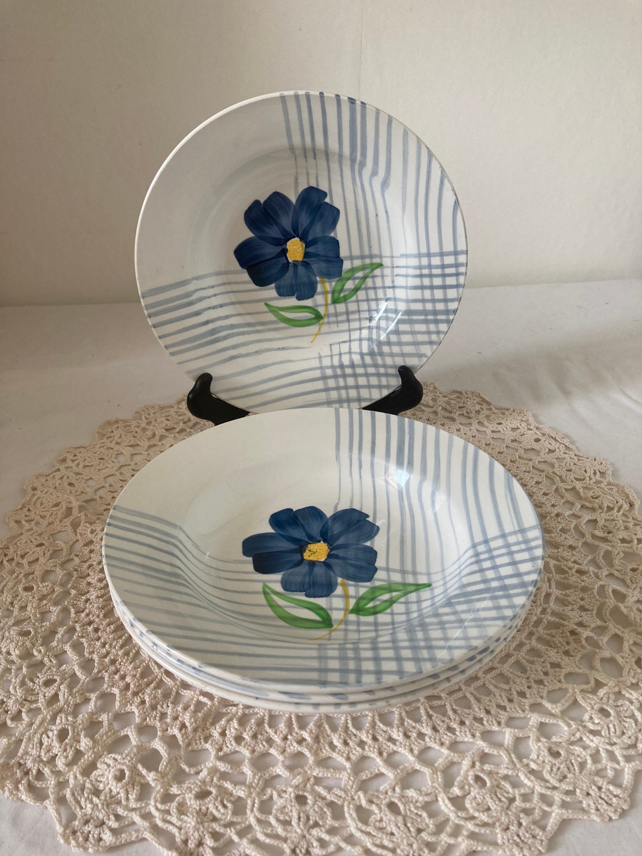 Set De 4 Français Vintage