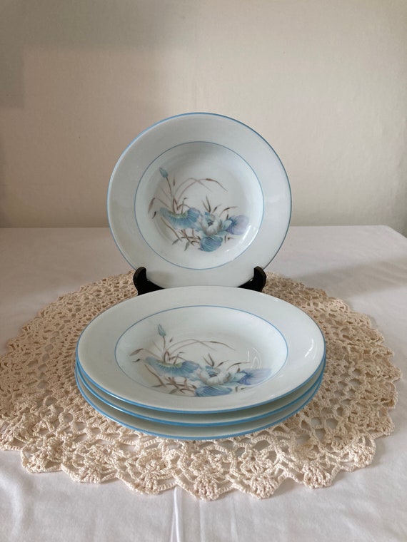 注目の福袋！ French White 4 of Set Cie and Chastagner Limoges Vintage アンティーク雑貨