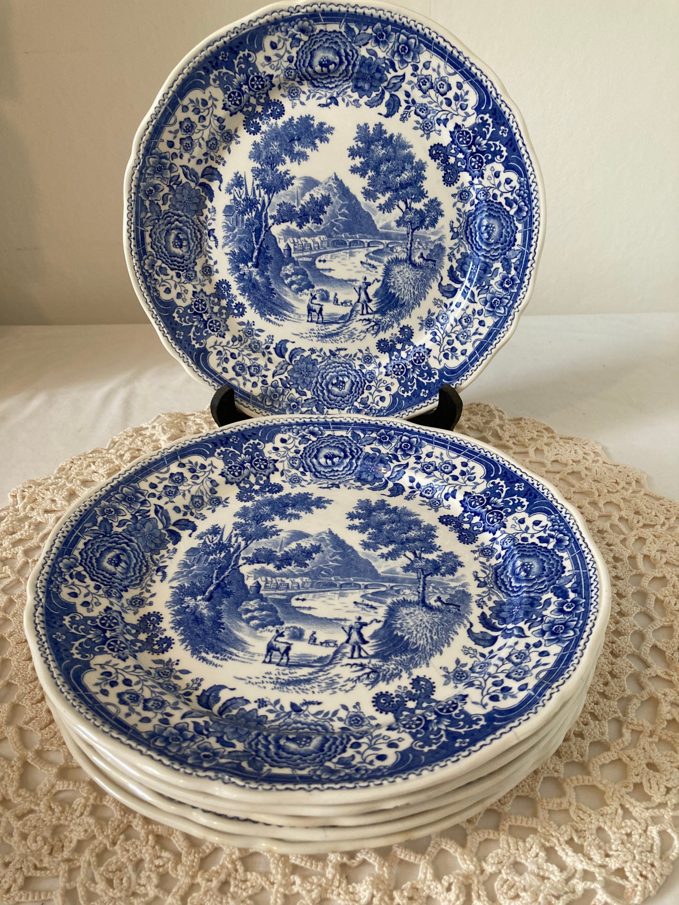 Stunning Vintage Villeroy and Boch Burgenland Set of 6 Dinner Etsy