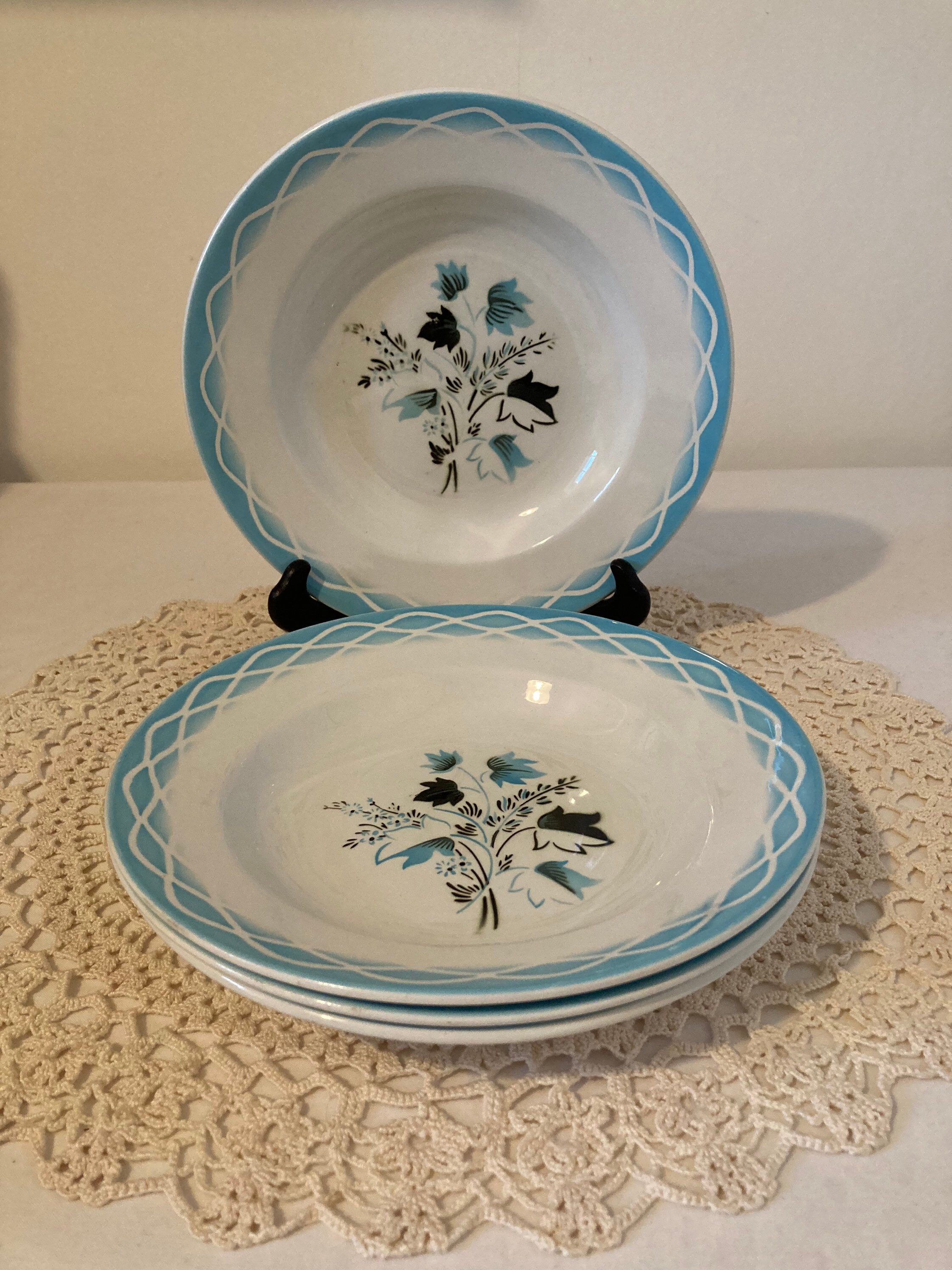 Set De 4 Vintage Digoin