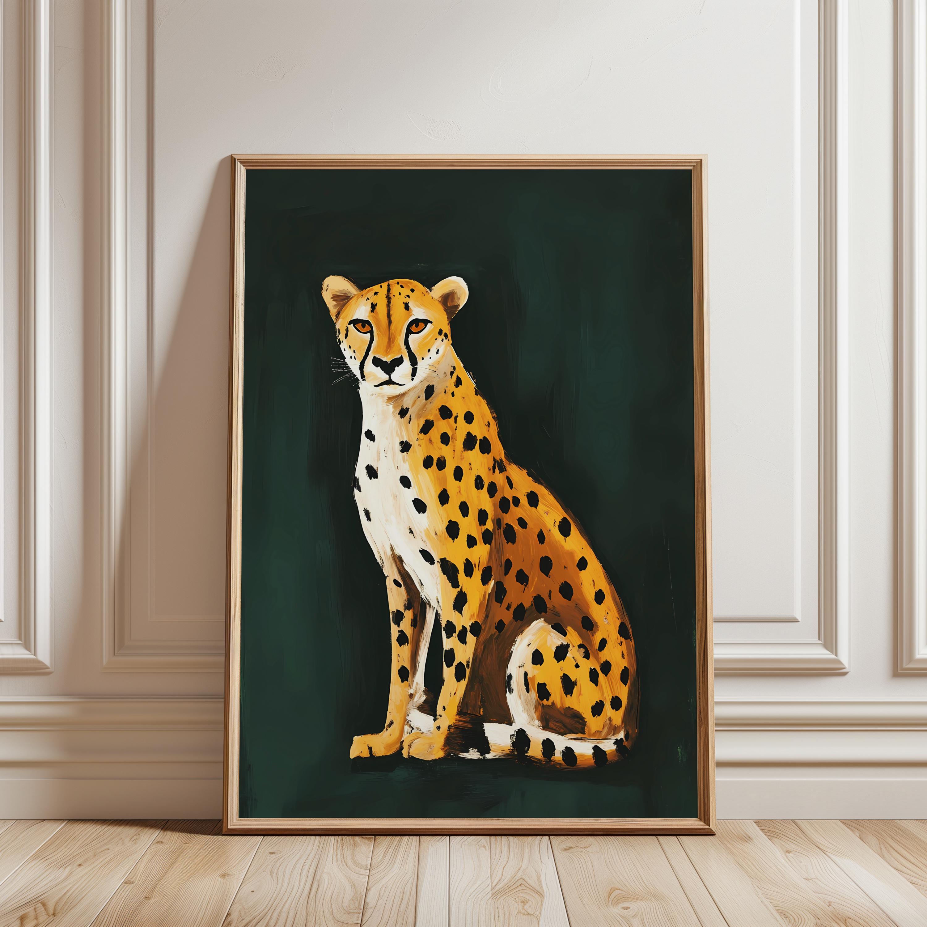 『 Green Leopard fam 』by Zuberi 60*60cm il_fullxfull.6480718977_3l0p.jpg