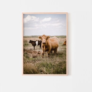 Rustic Printable Gallery Wall Set of 6 Prints, Farm Landscape ...