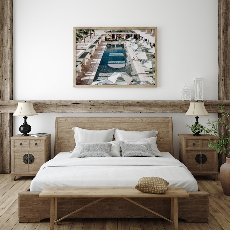 Pool Art Print, Swimming Pool Photography, Retro Summer Pool Poster ...