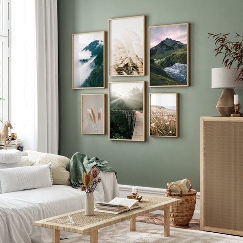 Blue Doors Wall Art Door Print Set of 6 Prints Blue Window Etsy