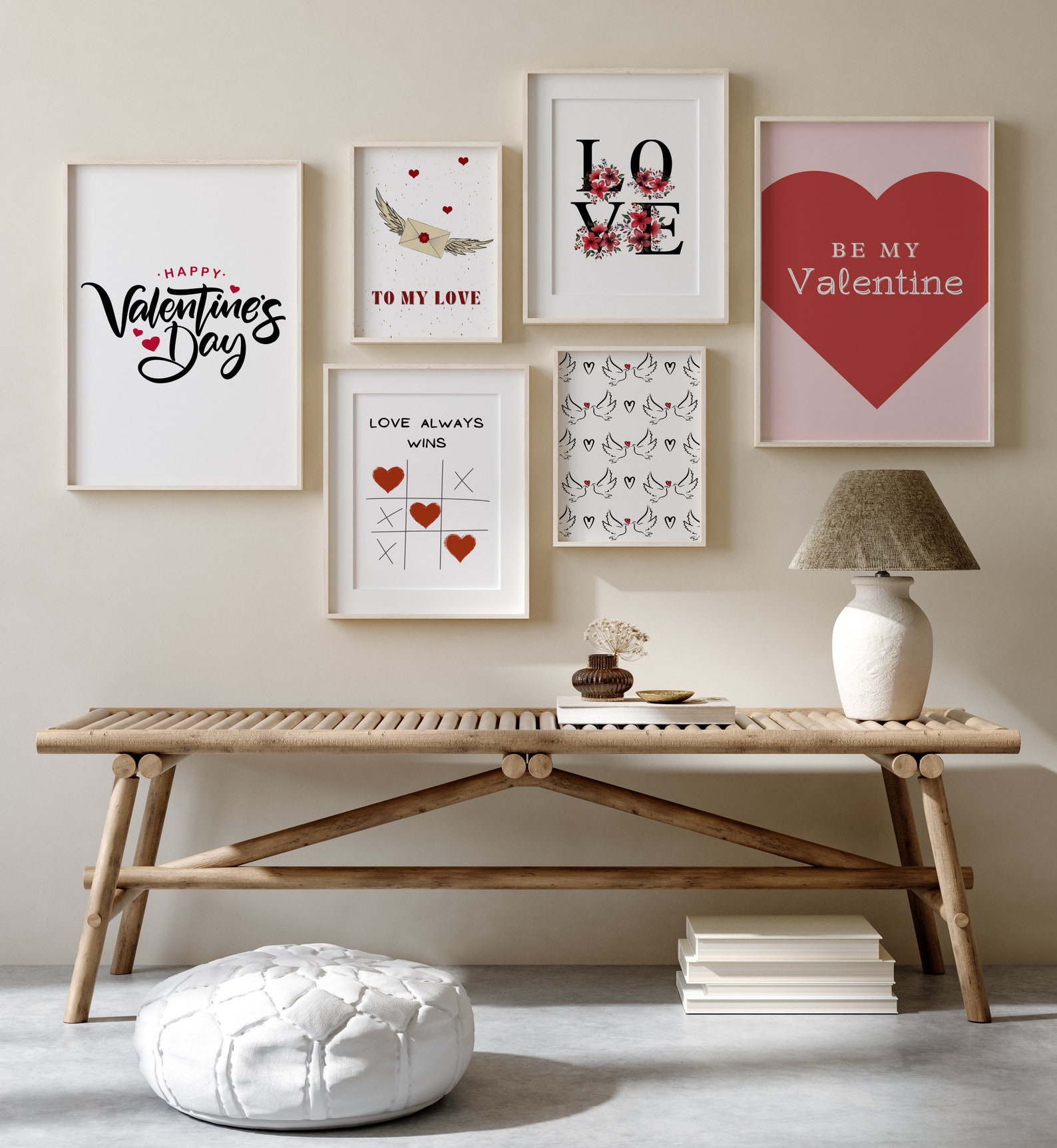 20 Prints, Valentines Day Printables, Gallery Wall Set Prints ...