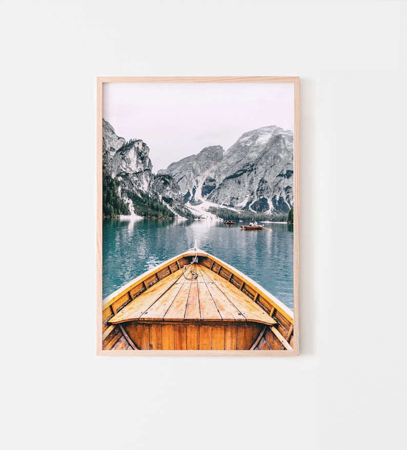 Lake Louise Wall Art Canadian Nature Prints Set of 6 Moraine Etsy