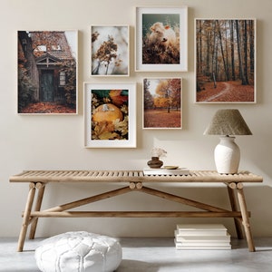 25 Prints, Fall Wall Art, Autumn Gallery Wall Set, Fall Nature Posters ...