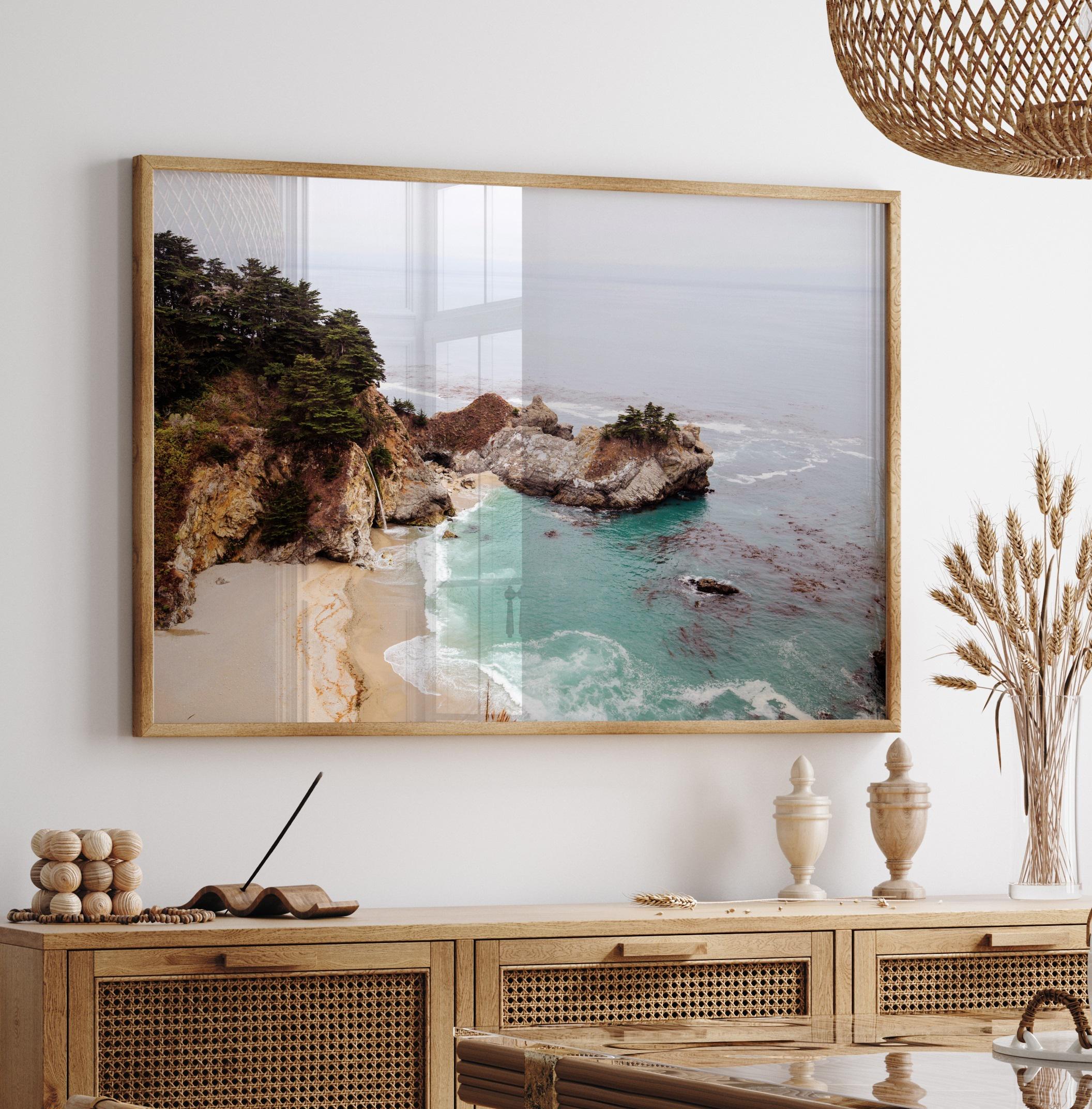 Big Sur Print, California Nature Art, Digital File, Big Sur Poster