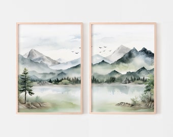 日本未入荷-2サイズ♪ウォールアート- Mountain Lake 71e+tDTNHaL._UF350,350_QL80_.jpg