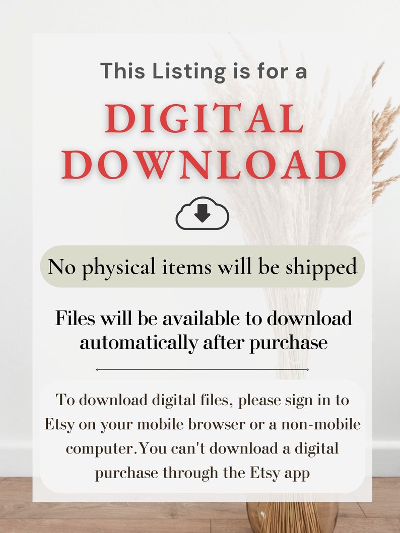 Boho Gallery Wall Set of 9 prints, Boho Wall Art Prints, Abstract Home Decor, Printable Wall Art image 2