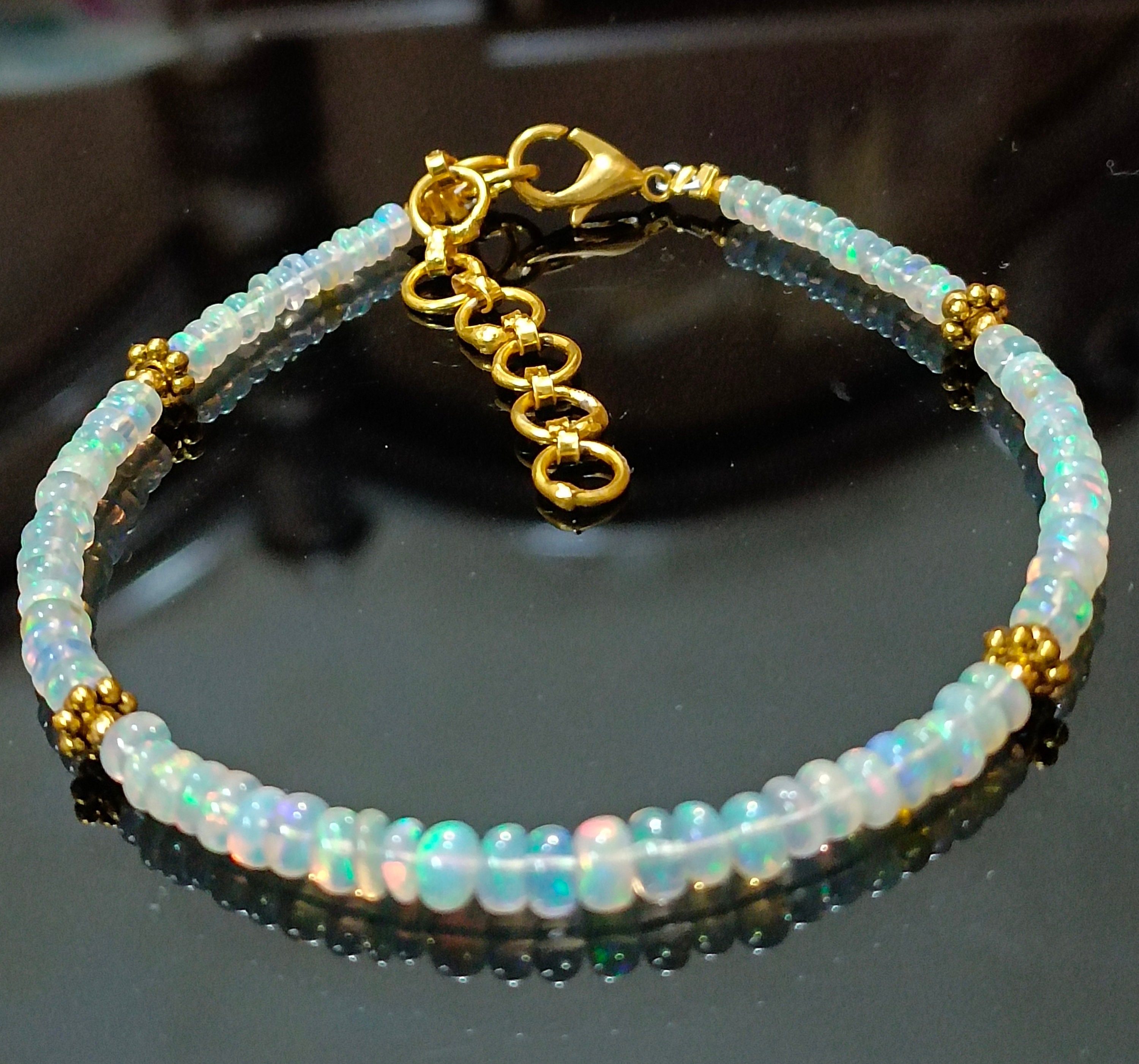 Ethiopian opal bracelet sale