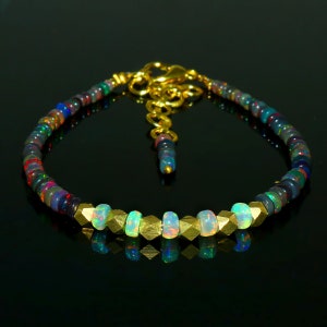 Mens fire hotsell opal bracelet