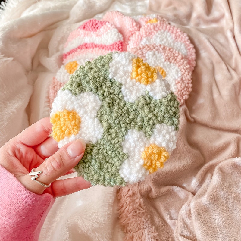 Coffee Coasters Rug Etsy