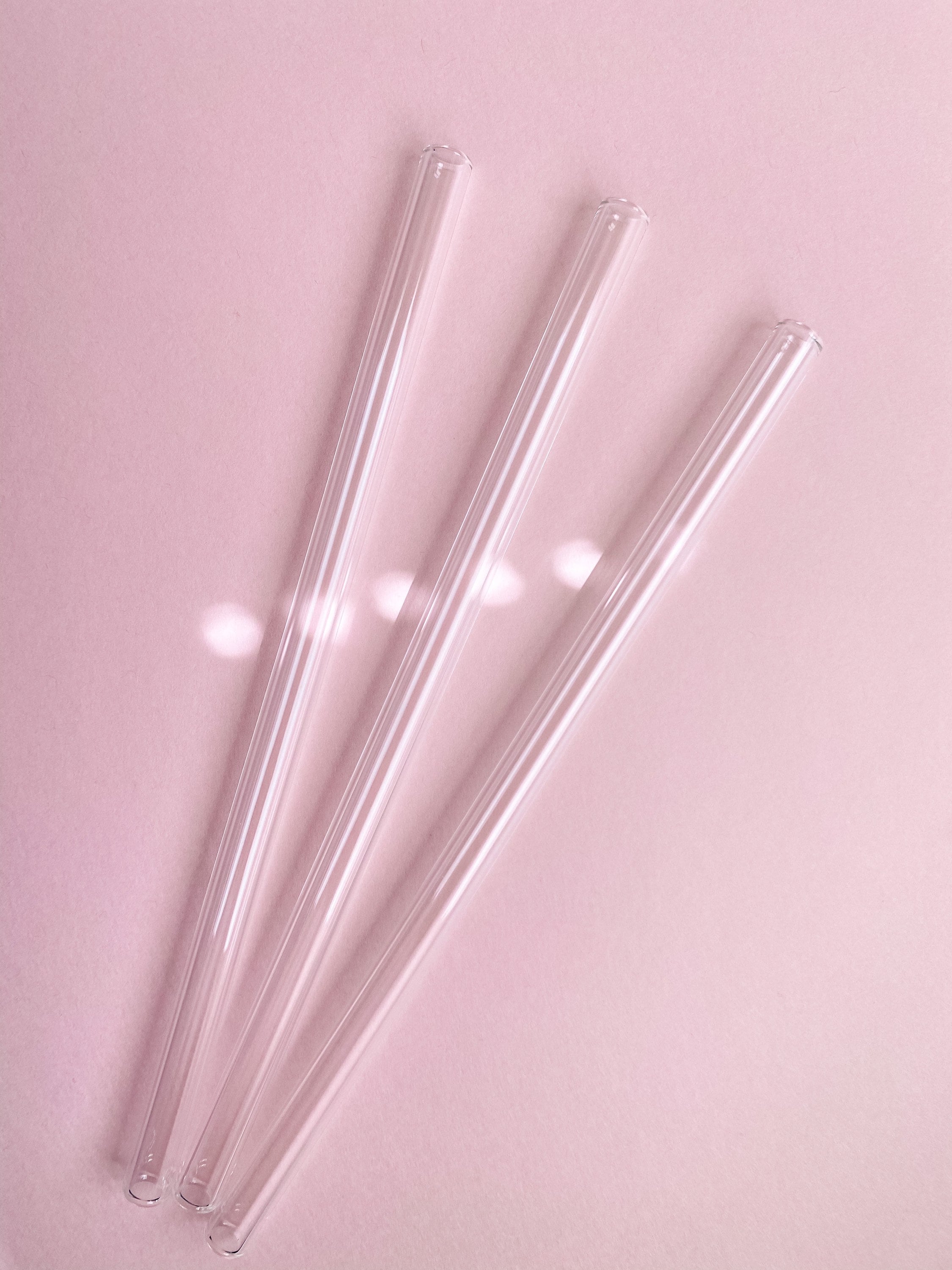 Clear Glass Straw for Glass Can 8x10mm Thick Reusable Straw for Glass Cups,  Beer Can, Clear Mug, Drink Accessories, Trendy Drinkware 