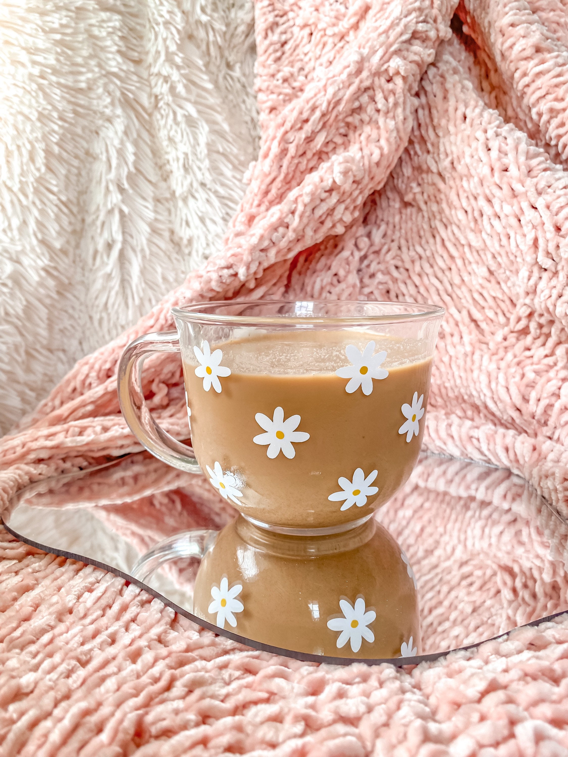 BOHEM'S Set 6 Tazze Caffè In Vetro 150ml - Bicchieri Espresso E Cappuccino Con Manico - Lavabili In Lavastoviglie E Microonde