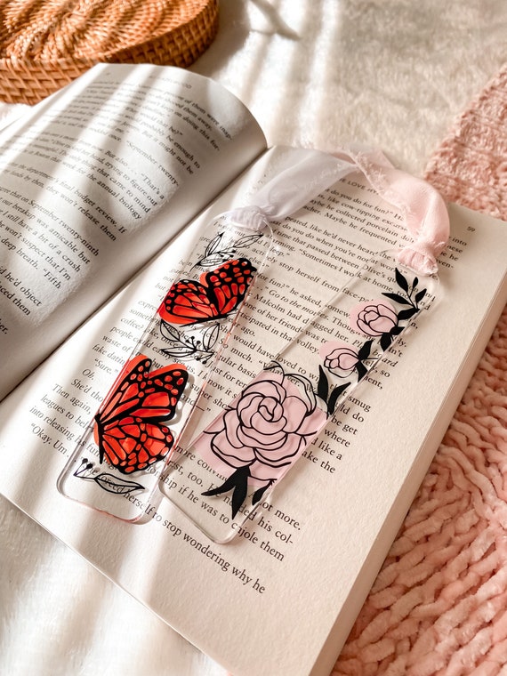 Personalized Bookmark, Acrylic Book Mark, Bookmark Personalized, Custom  Bookmark, for Book Lover, Reader Gift, Page Marker, Aesthetic Gifts 