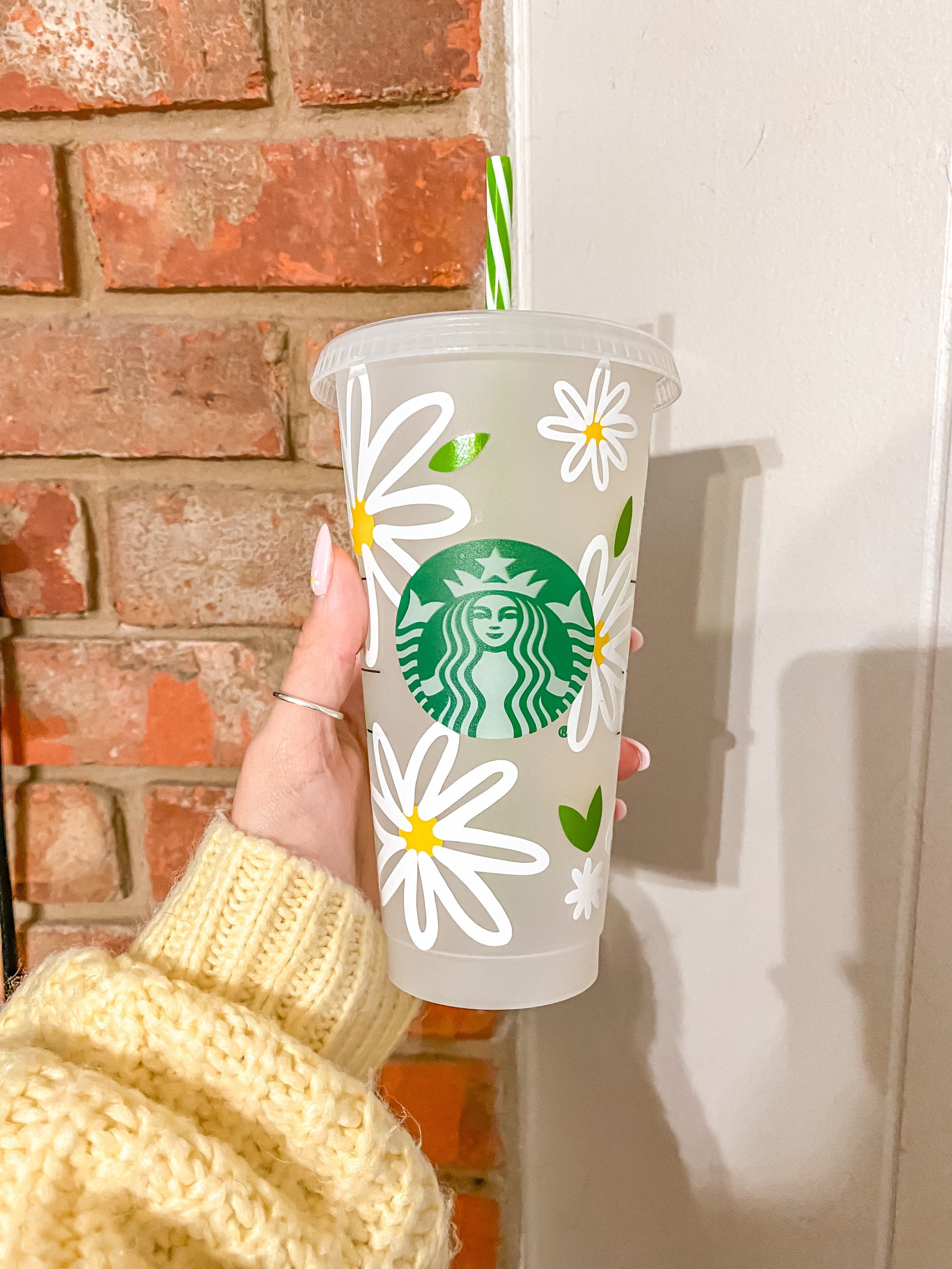 Daisy Floral 20oz Tumbler – Happy Create Gifts