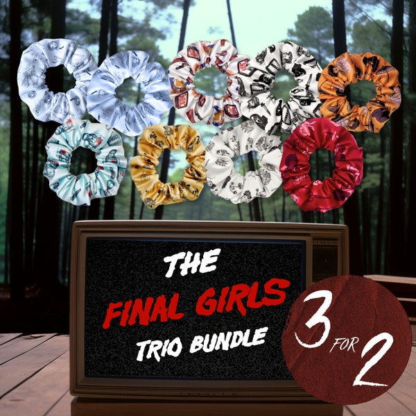 Horror Scrunchie 3-for-2 Bundle | Limited Time Halloween Special!