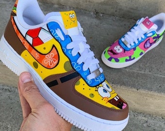 nike air force bob esponja