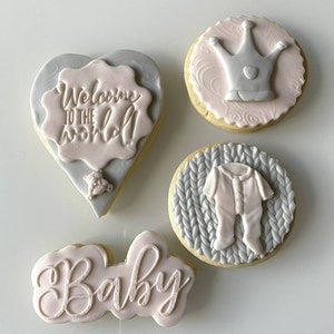 Caja de galletas de bebé, nueva galleta de bebé, regalo de embarazo,  galletas personalizadas, galletas de buzón, baby shower, felicitaciones de  bebé -  México