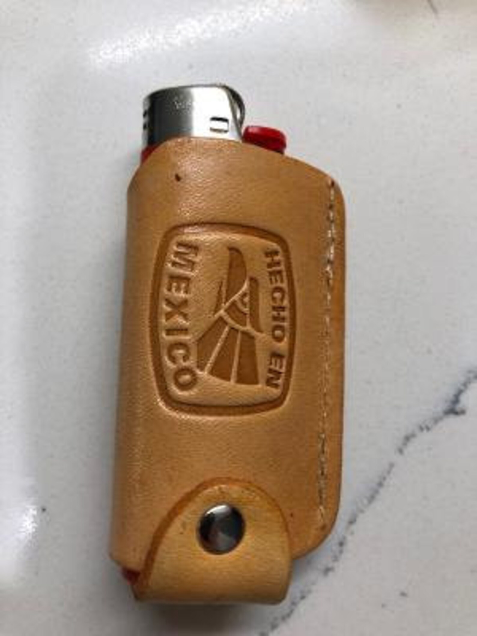 Leather Lighter Case for Big Bic Ligther. Etsy