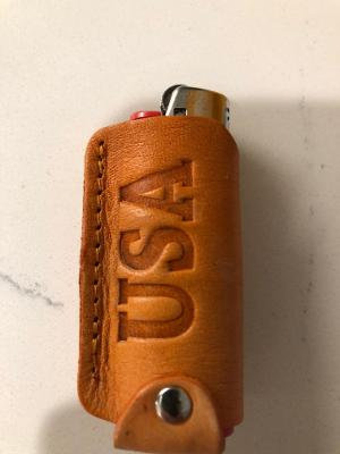 Leather Lighter Case for Big Bic Ligther. Etsy
