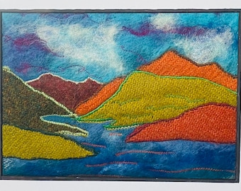 Ben Lomond, unique fabric picture