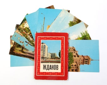 Vintage Soviet postcard,1974,Vintage card.