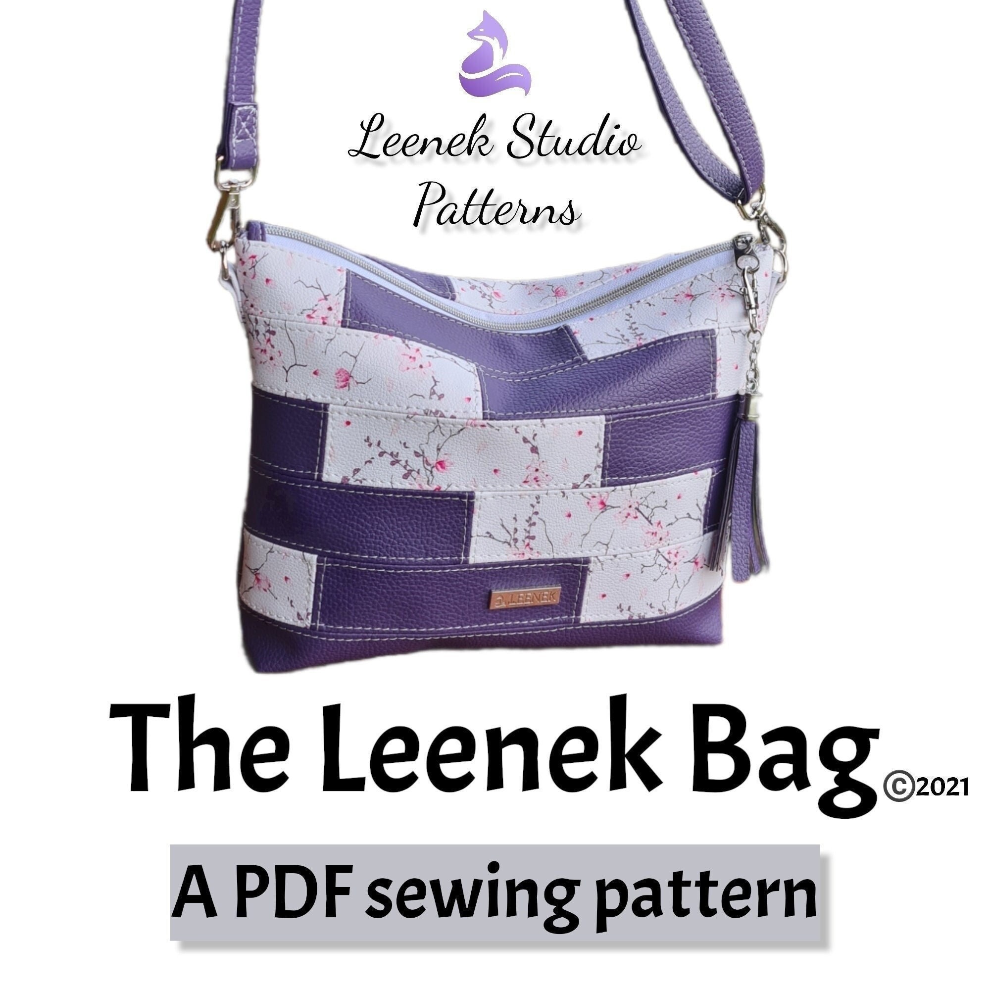 The Teloujay 2.0 Crossbody Bag PDF Digital Sewing Pattern & 