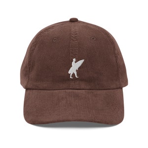 Surfer Geborduurde vintage corduroy pet