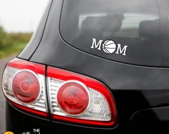 Sports Mom Car Decal