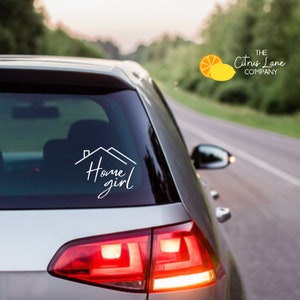 Home Girl - Real Estate Agent Decal - Real Estate Life - Vinyl Decal - Car Decal - Laptop Decal