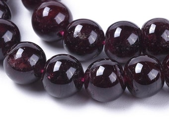 3.5 Inch KALISA GEMS Beads Gemstone 1 Strand Natural Garnet Faceted Heart Briolettes 7-9mm Garnet Necklace Garnet Stone 