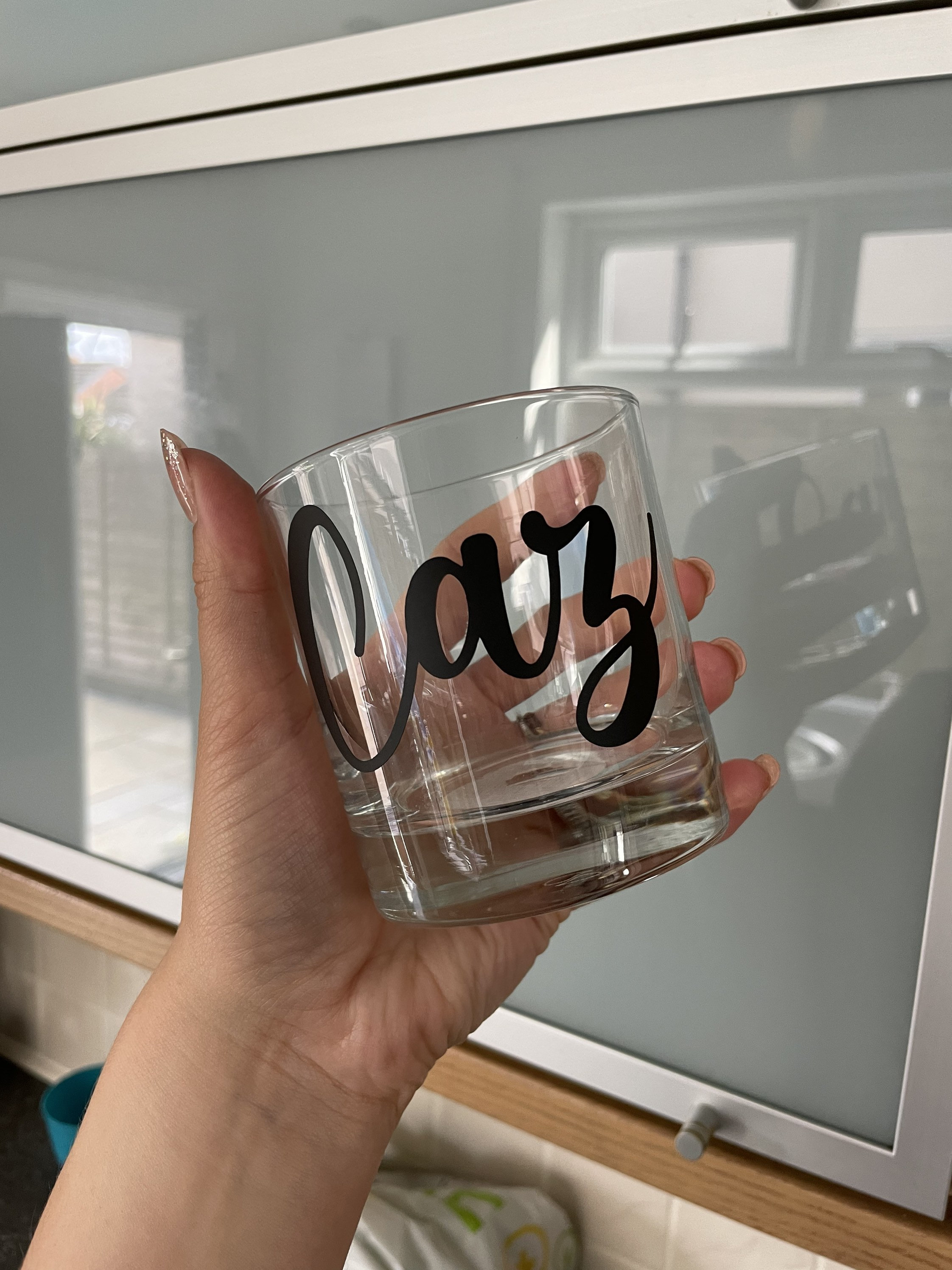 Personalised name decal for glasses perfect for Etsy