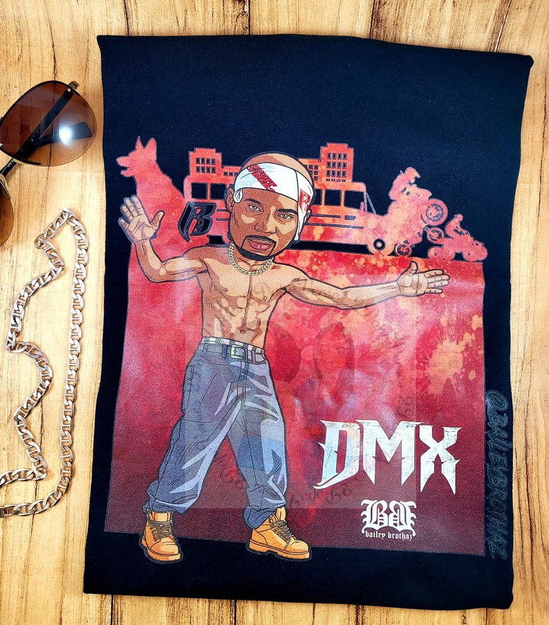 Cartoon Rapper Dmx DMX T-shirt - Etsy