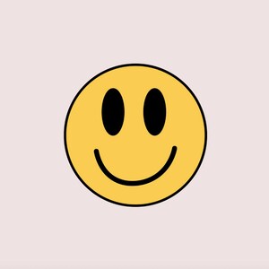 Happy Face Sticker
