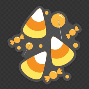 Candy Corn Sticker